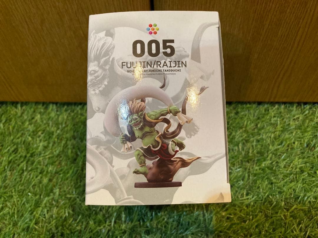 海洋堂 miniQ ミニチュアキューブ005 風神　雷神