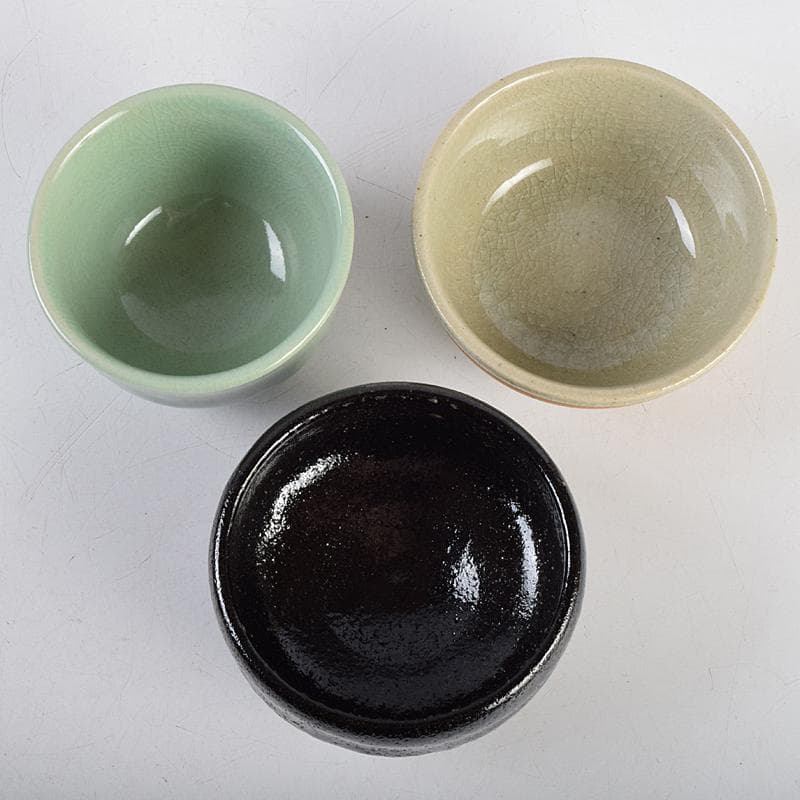 茶道具 御所篭 茶籠 黒楽茶碗 棗など 八点 一式 仕覆付