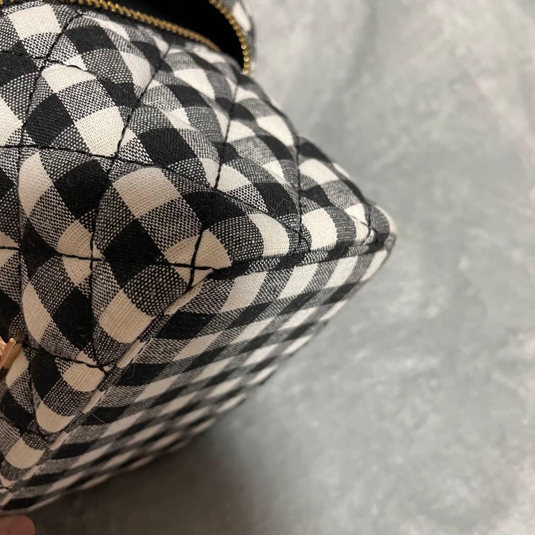 エル　　ダーリッチ バニティバッグ キルティングスクエアミニバッグ MIX