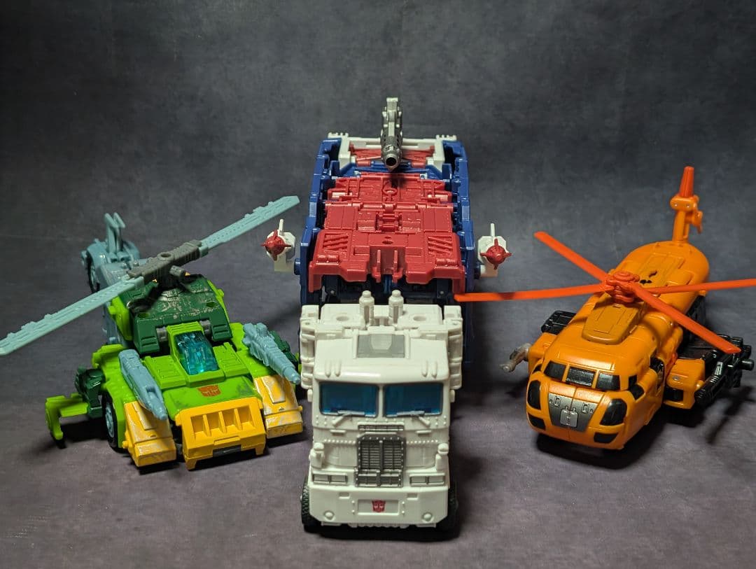 戦え!超ロボット生命体トランスフォ ーマー2010　3体セット　アドオン付き