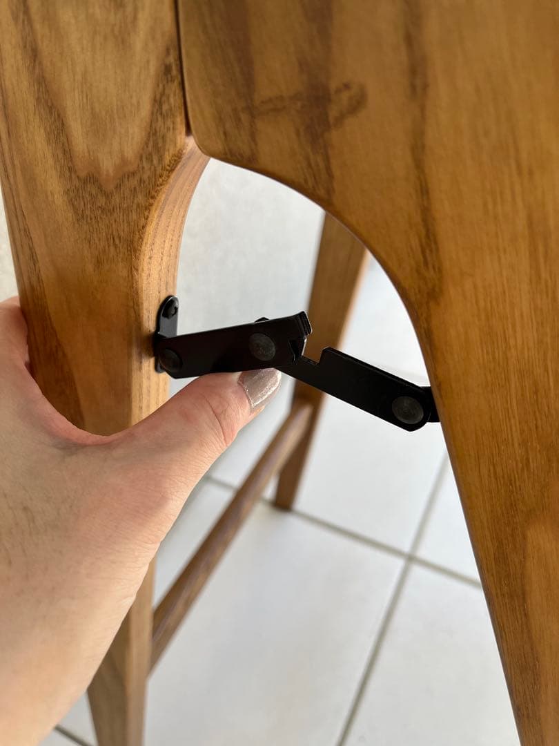 ミナペルホネン タンバリン dop グレー 折りたたみ式 ハイスツール