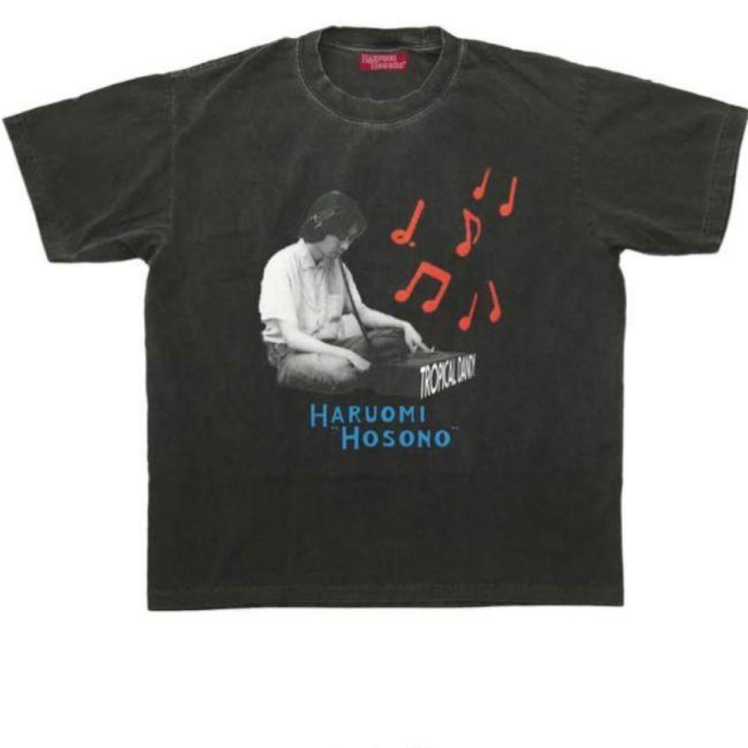 細野晴臣 TROPICAL DANDY Tシャツ L ブラック