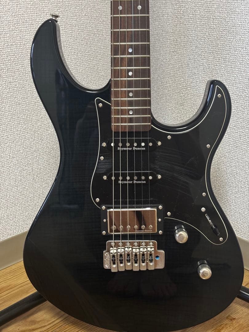 YAMAHA エレキギター PACIFICA 612 VIIFM TBL ケース YAMAHA