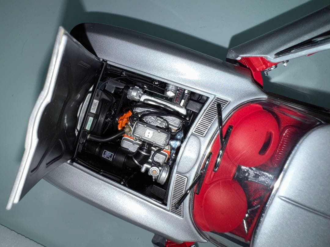 フランクリンミント 1/24 1963 コルベット 赤内装 ダイキャスト