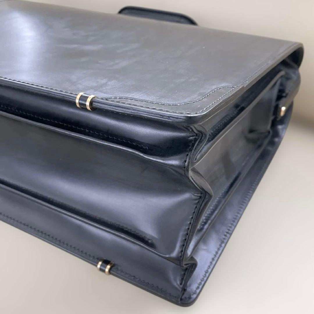 ☆新品/未使用☆ ココマイスター ブライドルレザー ダレスバック (ブラック)