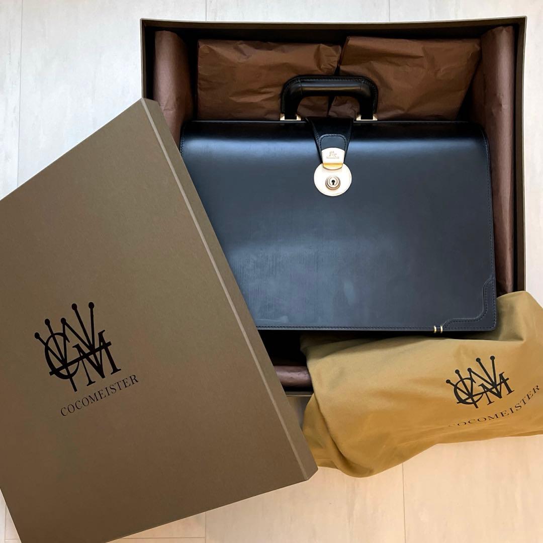 ☆新品/未使用☆ ココマイスター ブライドルレザー ダレスバック (ブラック)