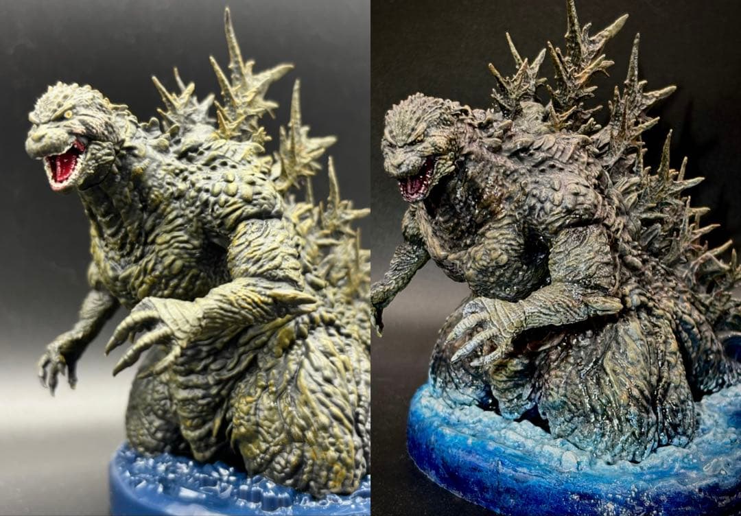 ゴジラ-1.0アートヴィネット ゴジラ（2023）フィギュア〜洋上イメージver