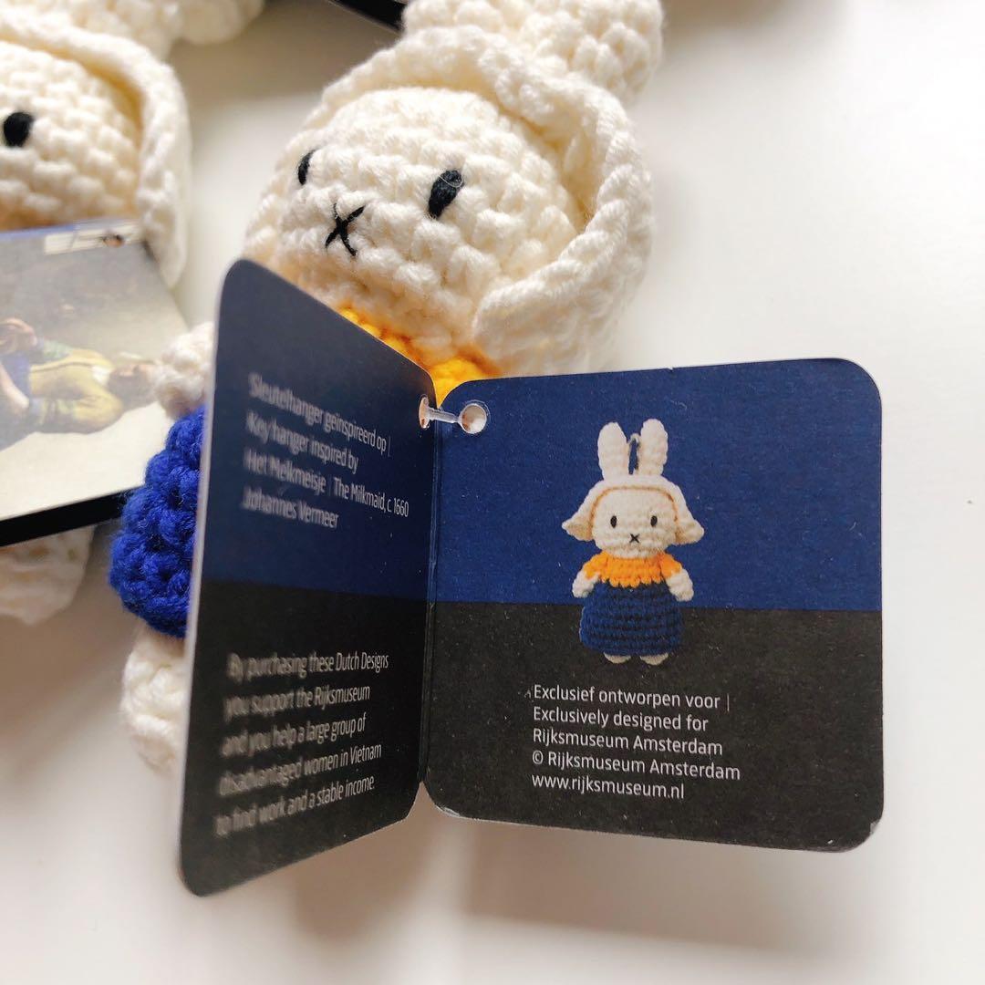 ジャストダッチ　ミッフィー 真珠の耳飾りの少女 牛乳を注ぐ女