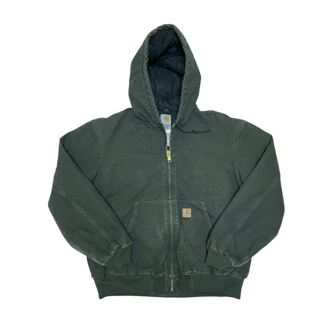 J130MOS Carhartt アクティブジャケット モスグリーン - メルカリ