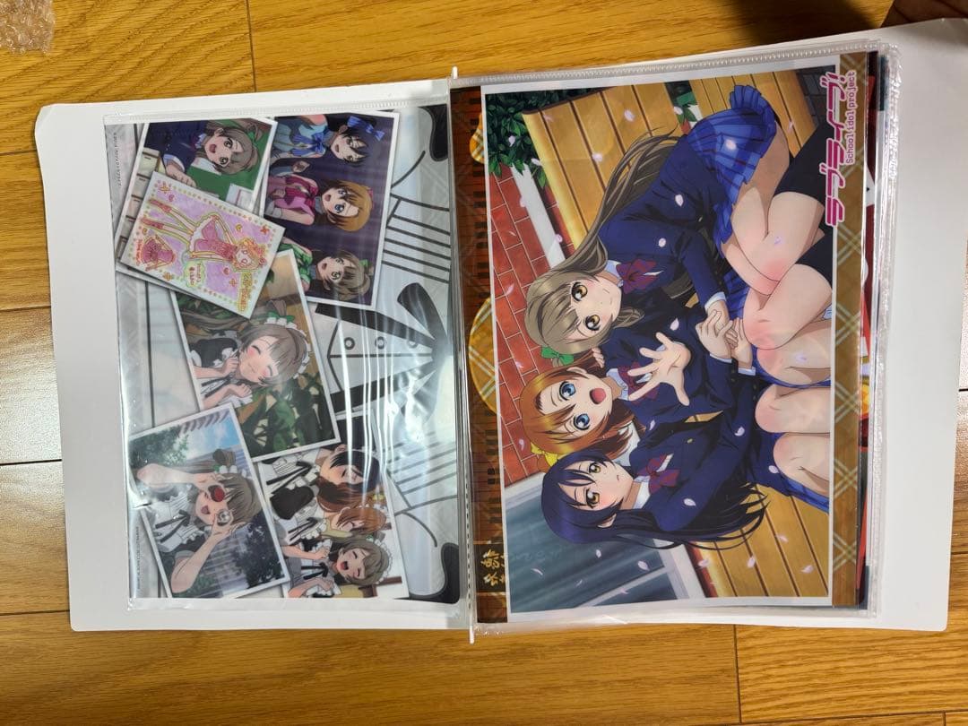 ラブライブ　μ's キャスト9人 直筆サイン入り複製原画　未使用　中古同梱品あり