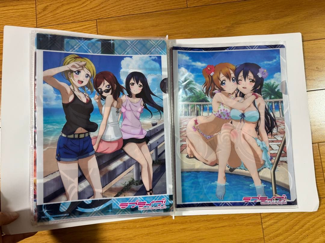 ラブライブ　μ's キャスト9人 直筆サイン入り複製原画　未使用　中古同梱品あり
