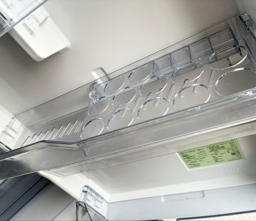 【2020年式 動作良好】AQUA 冷蔵庫 AQR-36K-W 355L 送料込