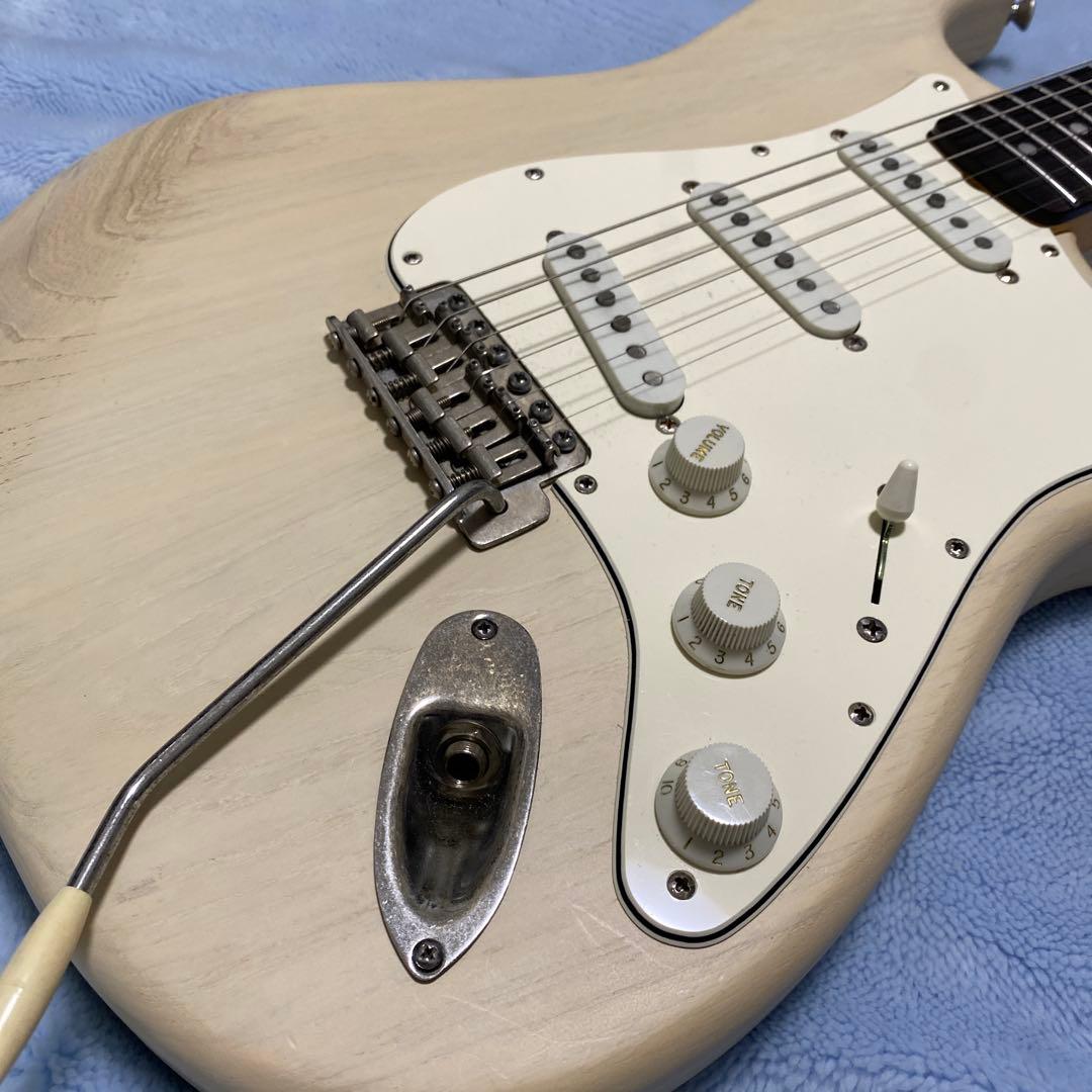 ヴィンテージブロンド・アッシュボディ 自作ストラトキャスター