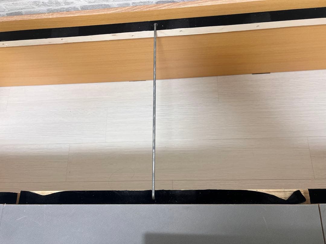 収納付きシングルベッド