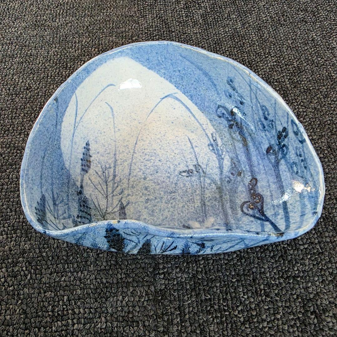 新山光哉 陶器セット プレート ボウル 桜 梅 希少