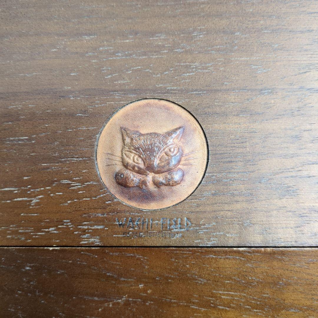 WACHI FIELD ダヤン彫刻付木製収納箱