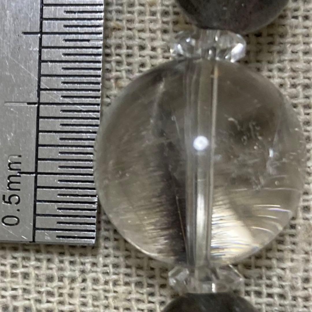 プラチナルチル×ラブラドライトのブレスレット