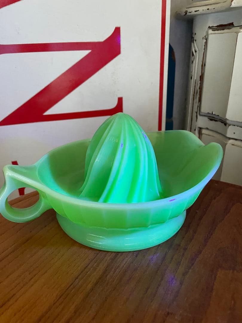 アンティークジャネット社ジェダイオレンジレモンリーマー絞り器ウラン