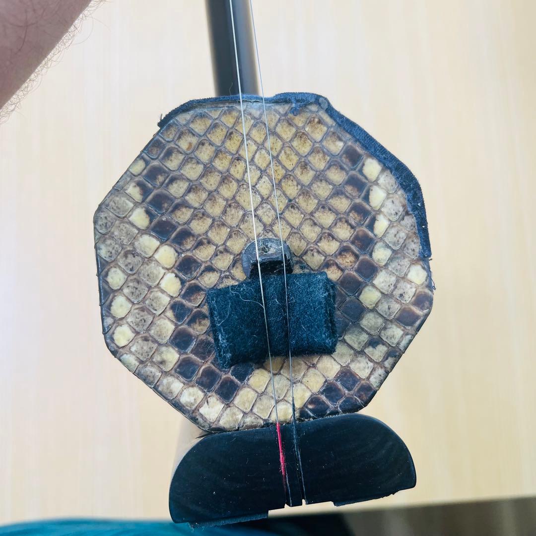 黒檀二胡 宋廣寧製 ケース付き　高級　ニ胡