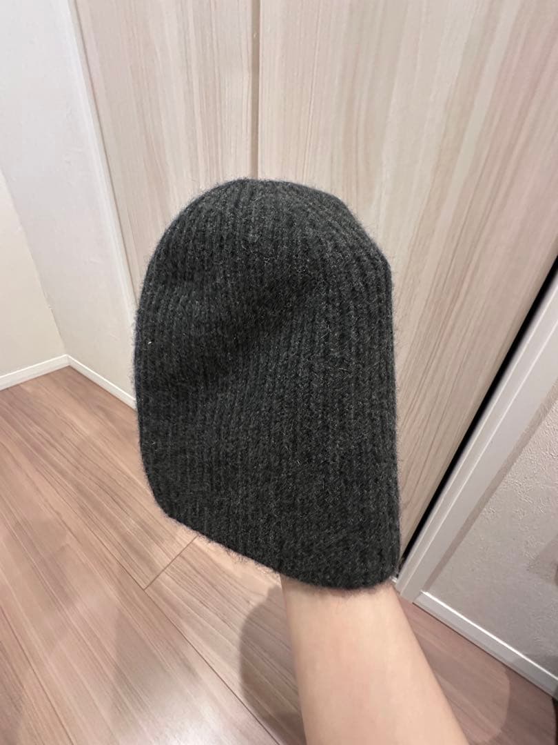 totême カシミヤリブ編みビーニー ダークグレー OS 楽天市場】YONETOMI