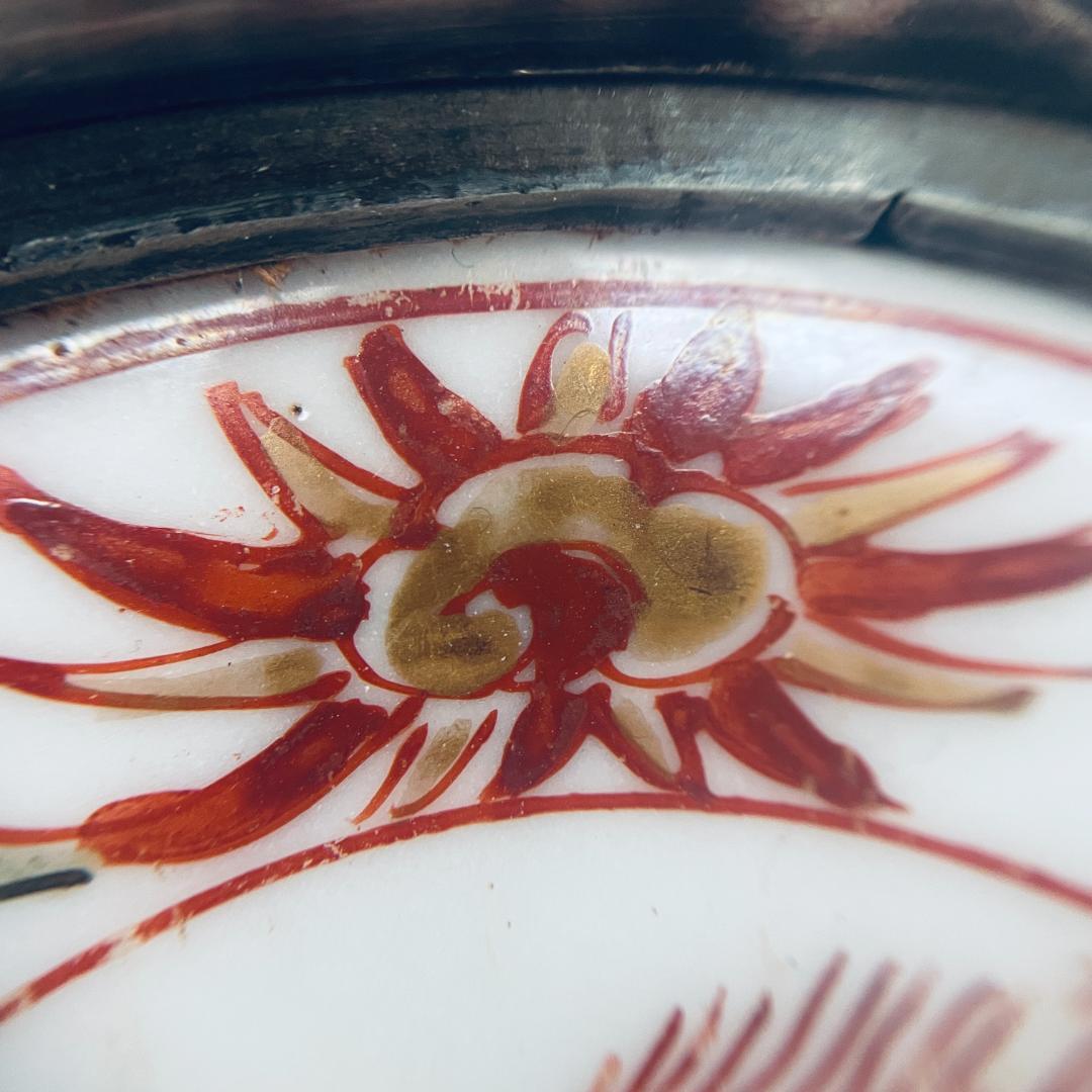 明】五彩 龍紋包錫 茶托 共仕覆 景徳鎮 中国美術 中国古玩 - メルカリ