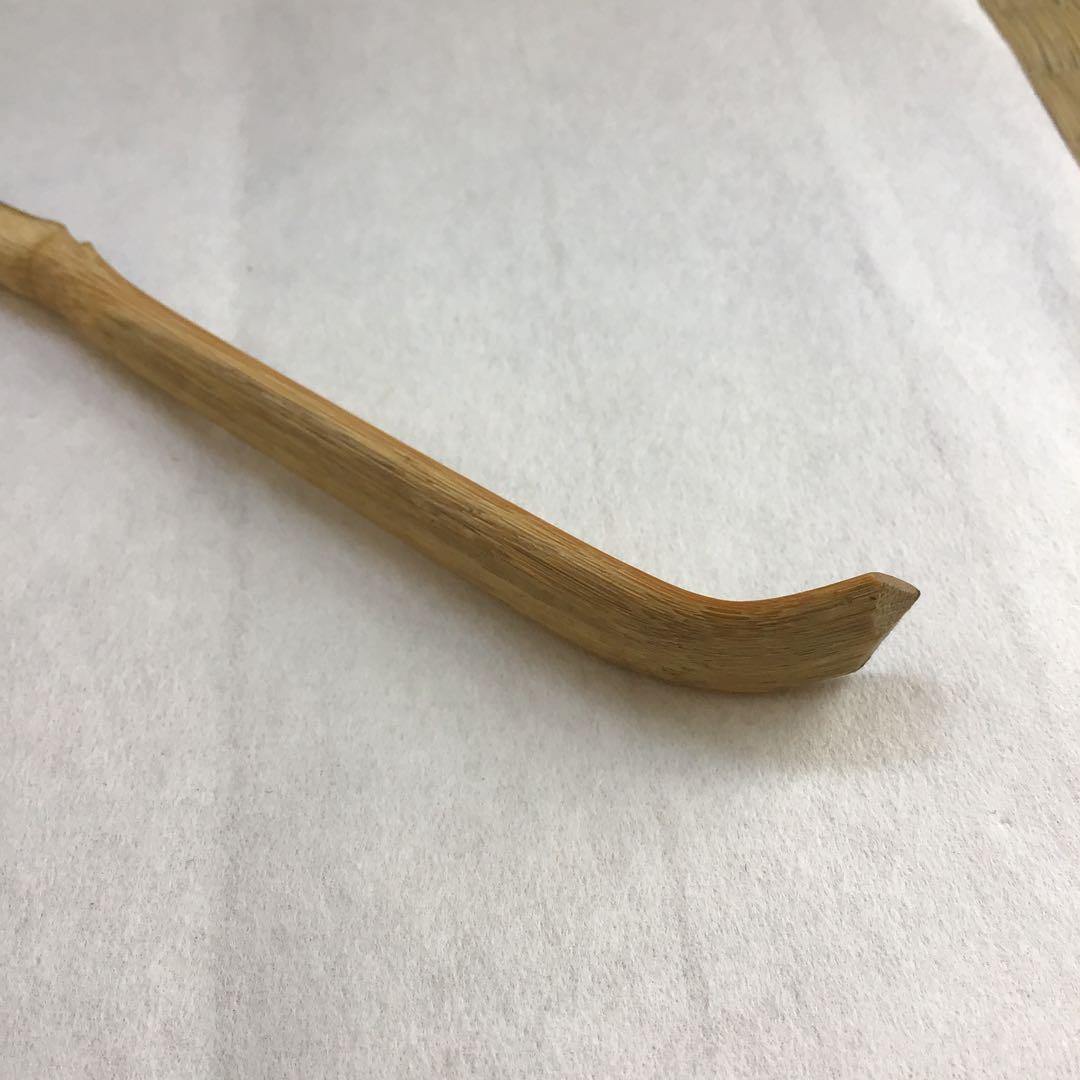 茶杓 銘:下萠 松尾11代葆光斎作 葆光斎書付 共筒共