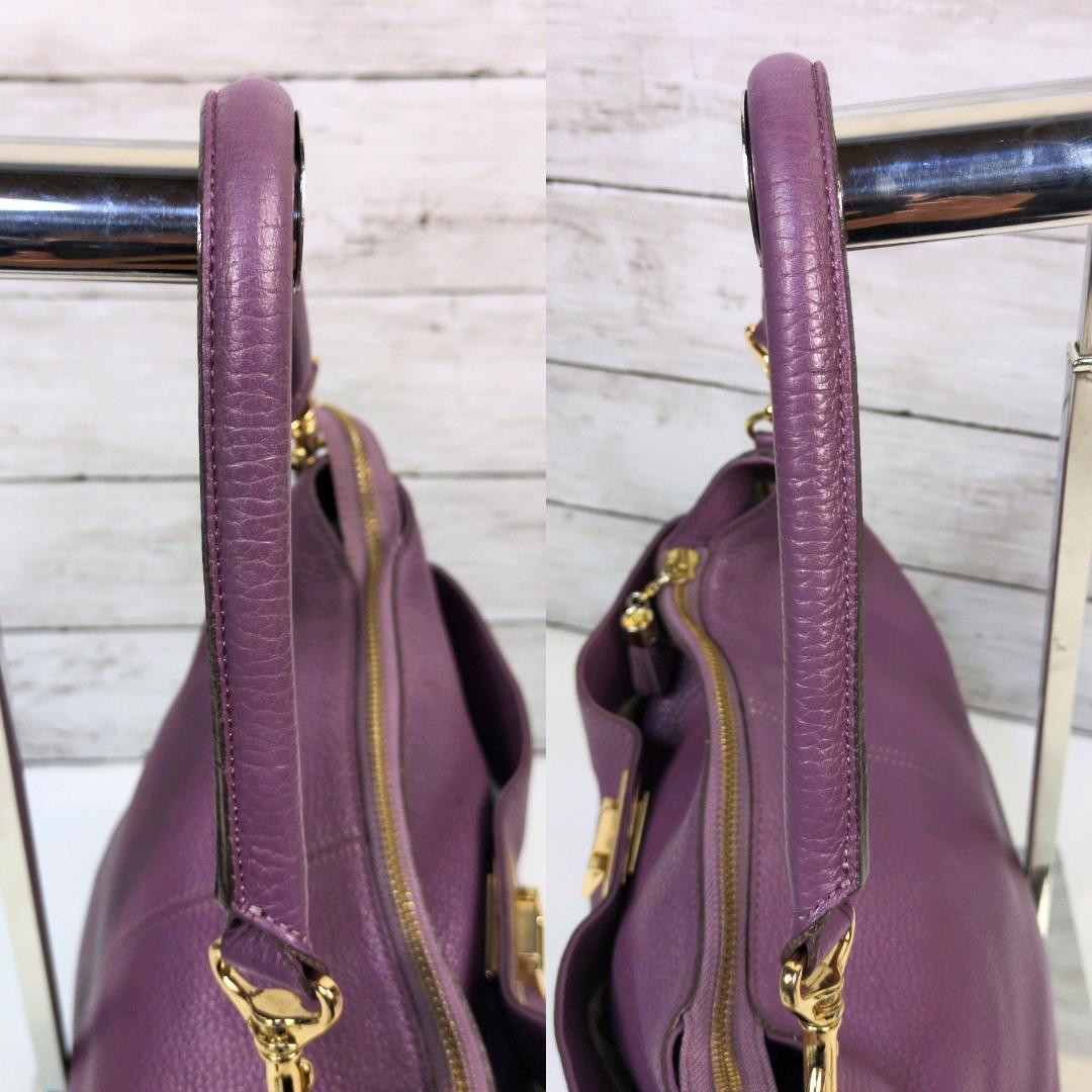 ATAO アタオ ウィークエンド 2way ショルダーバッグ パープル