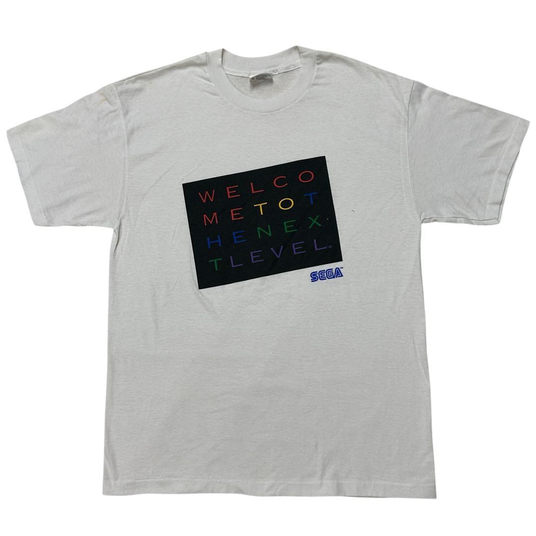 ビンテージ 90s Hanes SEGA ゲーム 会社 企業 アート Tシャツ