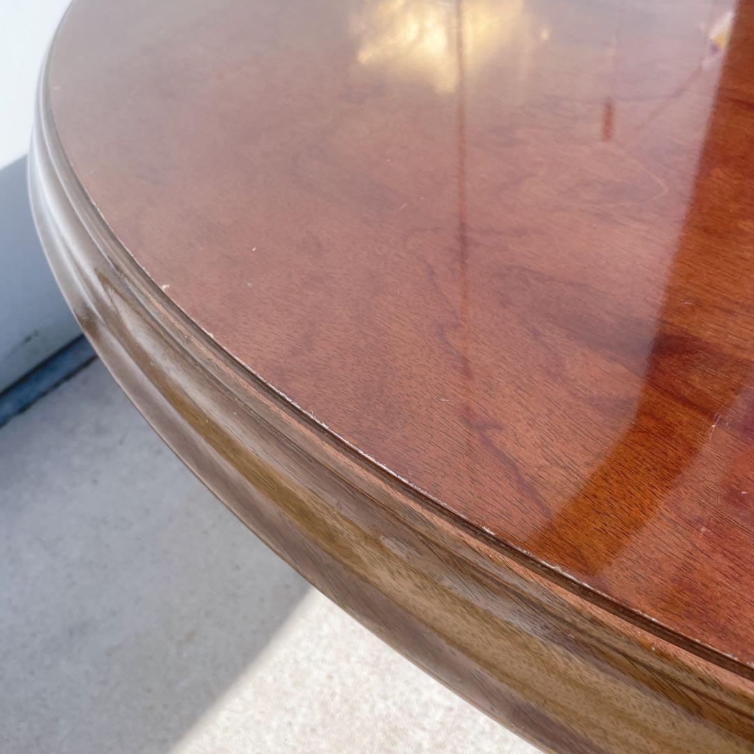 【美品】maruni マルニ アンティーク 猫脚ダイニングテーブル 昭和レトロ