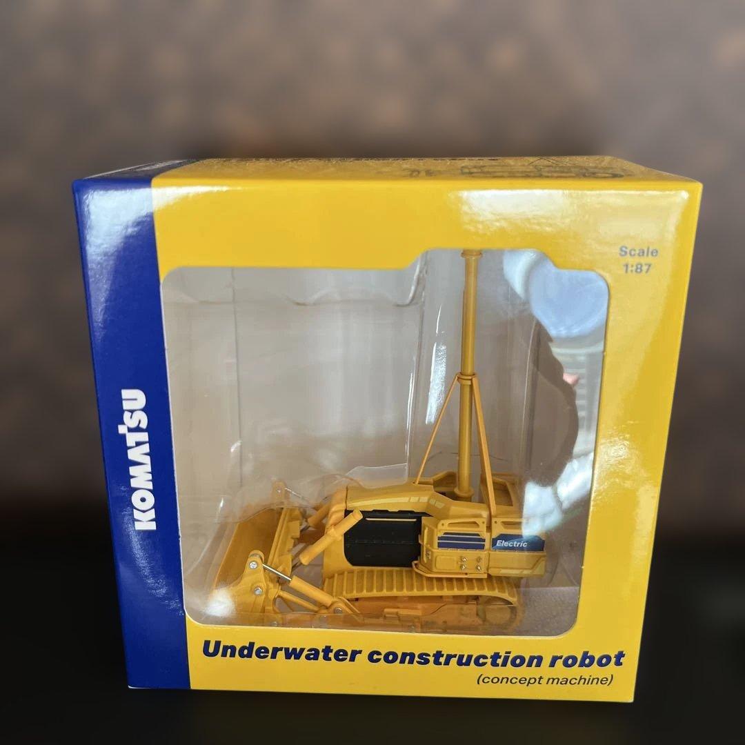 コマツ 建設機械ミニチュア 4点セット