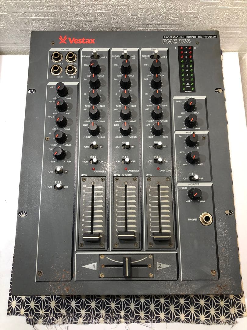 VESTAX ベスタクスPMC-17A 純正アダプター付属