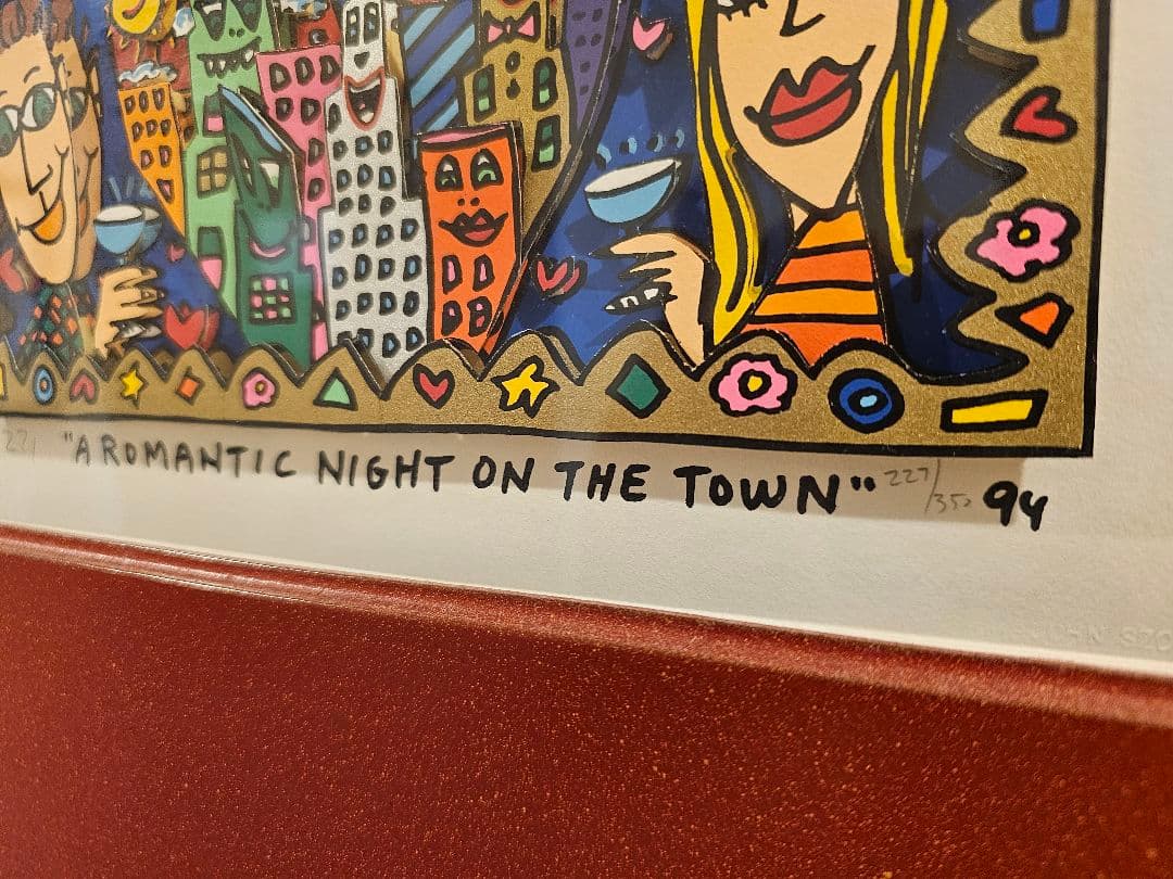 RIZZI ジェームス•リジィ A Romantic Night、、1994 RIZZI ジェームス