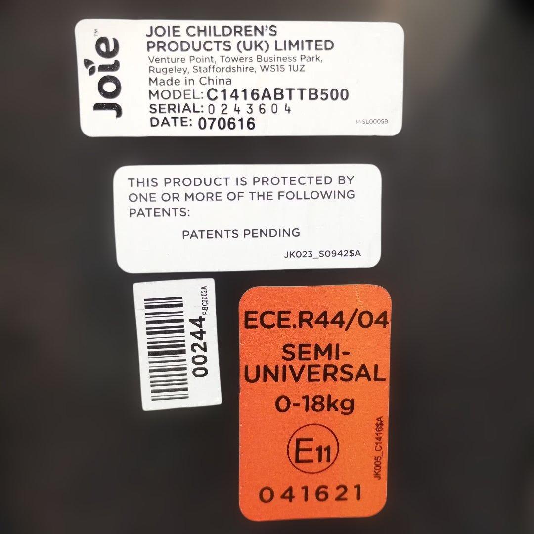 Joie ジョイーチャイルドシート Arc360° ISOFIX対応 回転式