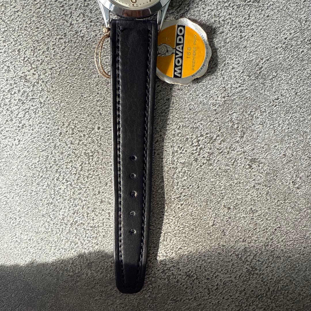 モバード17Jewels手巻き クリームカラー文字盤 箱とタグ付き アンティーク