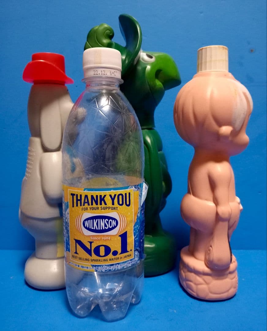 1960s 米国ビンテージsoaky ソーキー ソープボトル×3突貫カメ君、他