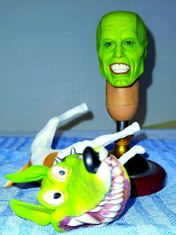 映画[MASK]1/6(ジム•キャリー＆マイロ)希少品!