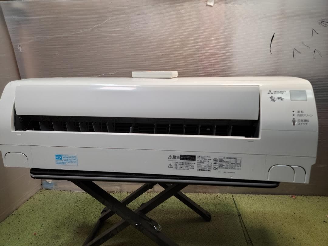 神奈川県内は無料工事、配送付き、室外機セット)三菱電機6畳 保証あり