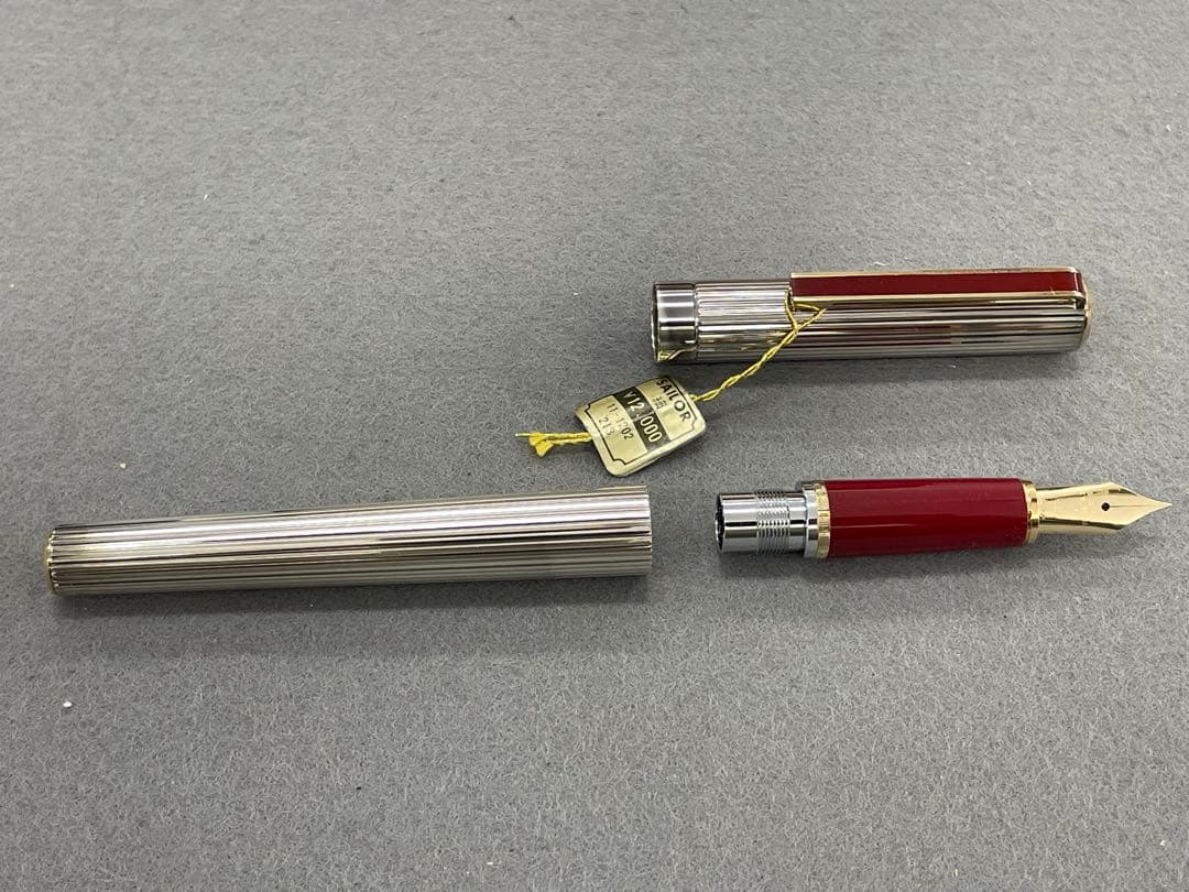 未使用】セーラー万年筆14K GOLD FROM THE SWISS BANK - メルカリ