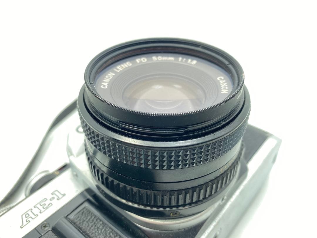 Canon AE-1 一眼レフカメラ 50mmレンズ付き動作未確認ジャンク - メルカリ