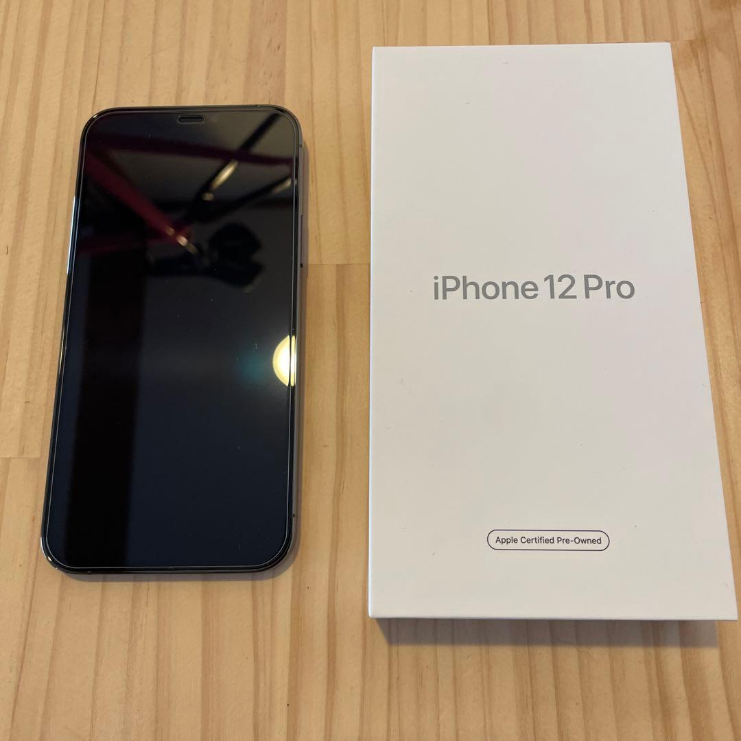 整備済み品】 Apple iPhone 12 Pro 128GB シルバー SIMフリー (整備
