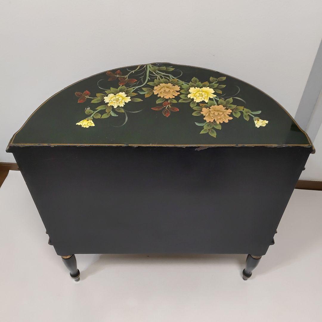 シノワズリ様式 ハンドペイント コンソール キャビネット 飾り棚