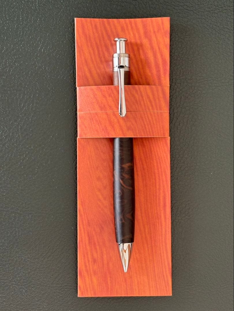 【イベント杢】工房楔 黒檀こぶ杢 ペンシル楔 0.5mm（固定式口金付き）