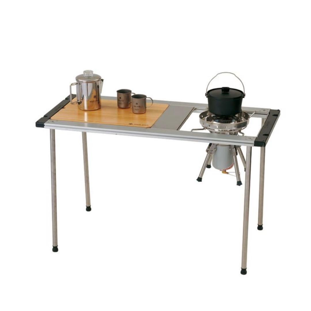 snow peak マルチファンクションテーブル ロング竹 IGTロングセット