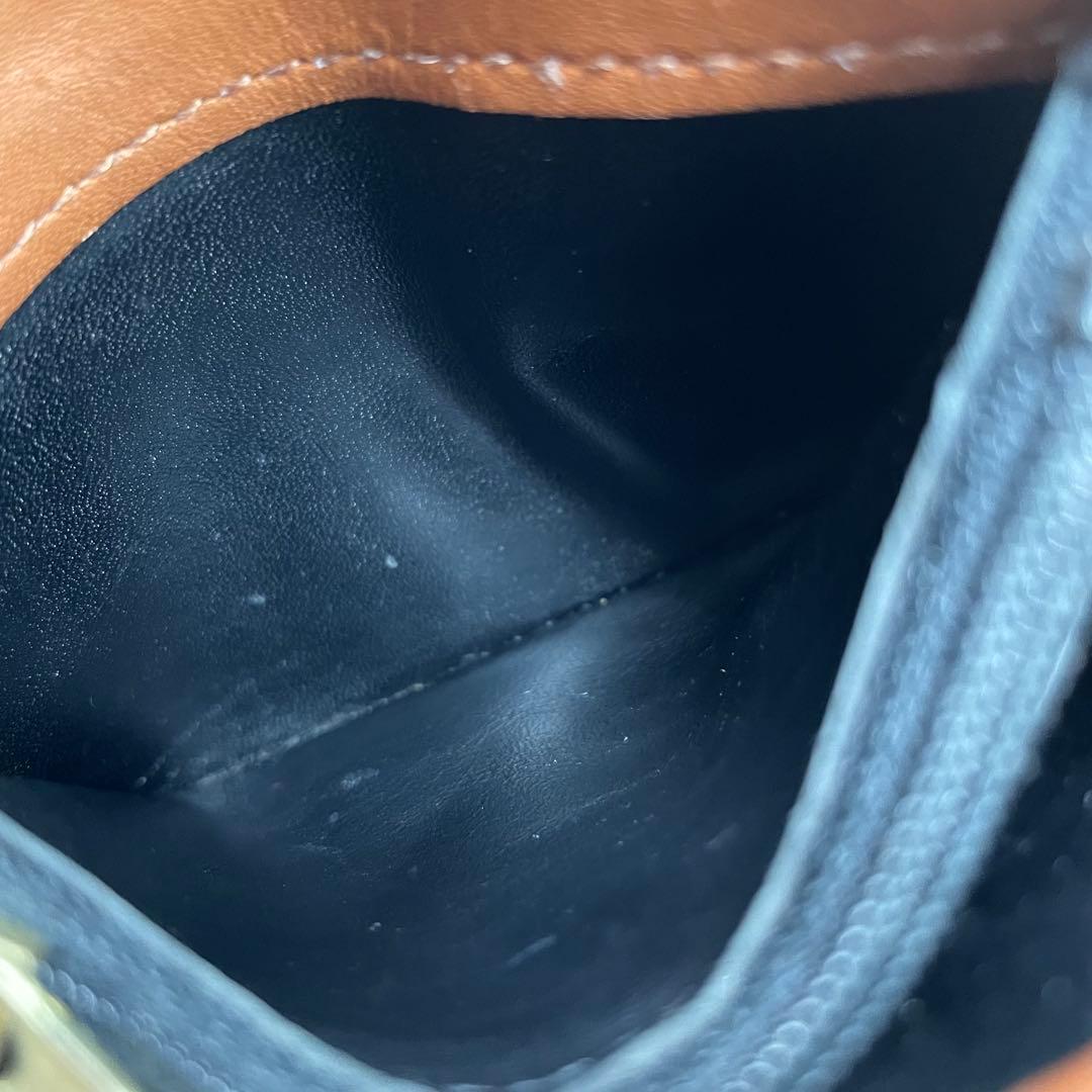 オールドコーチ　ケース　ミニ財布 ブラウン　希少レア