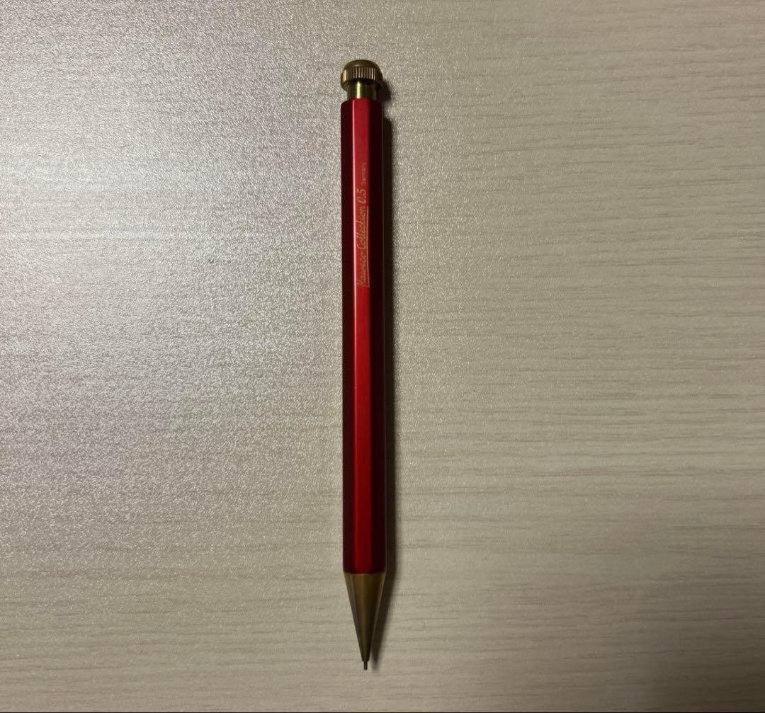カヴェコスペシャル レッド0.7mm ブラック軸0.5mmに変更 Kaweco
