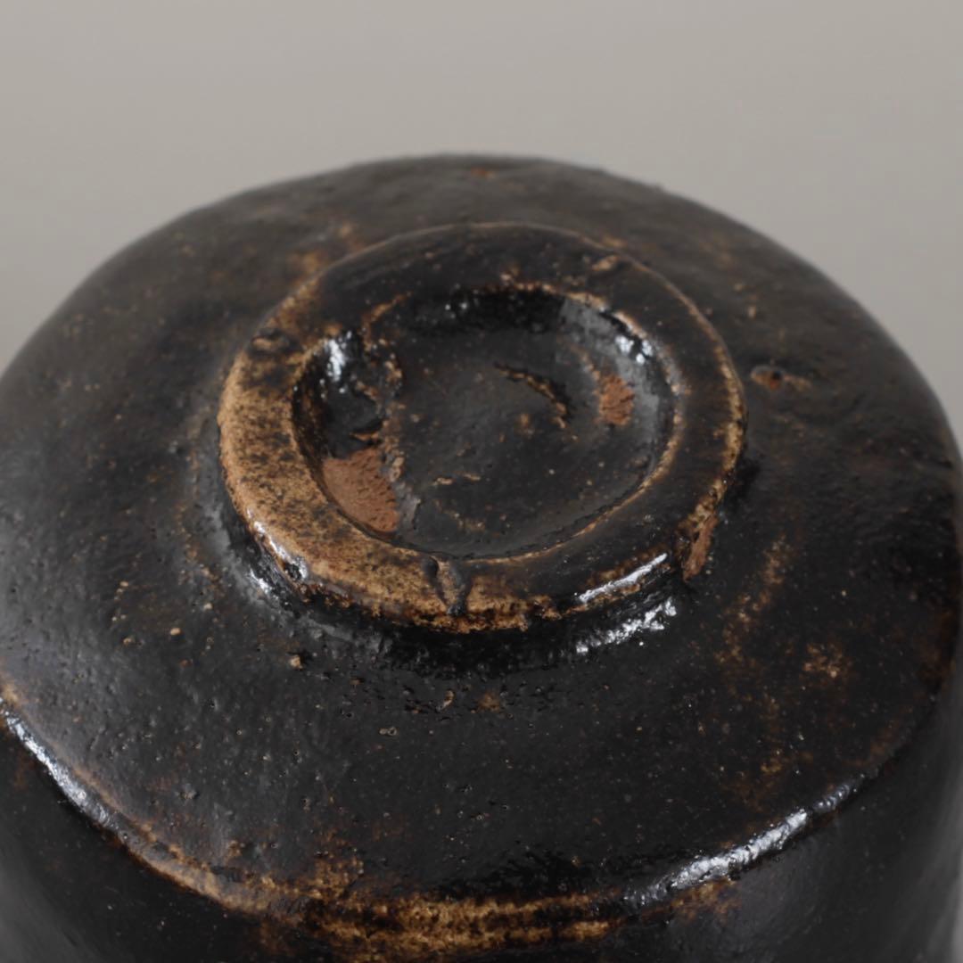 bluesky様専用 黒楽 筒茶碗 茶道具 古道具 アンティーク