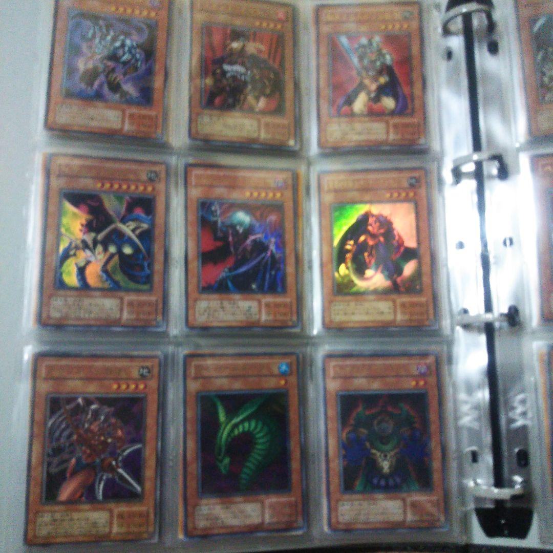 遊戯王 初期、２期ファイルまとめ売り スーパー以上約130枚！