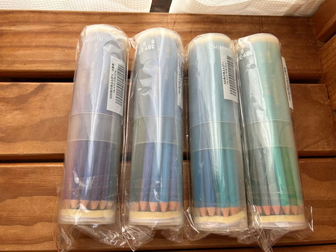 フェリシモ　500色のいろえんぴつ コンプリート