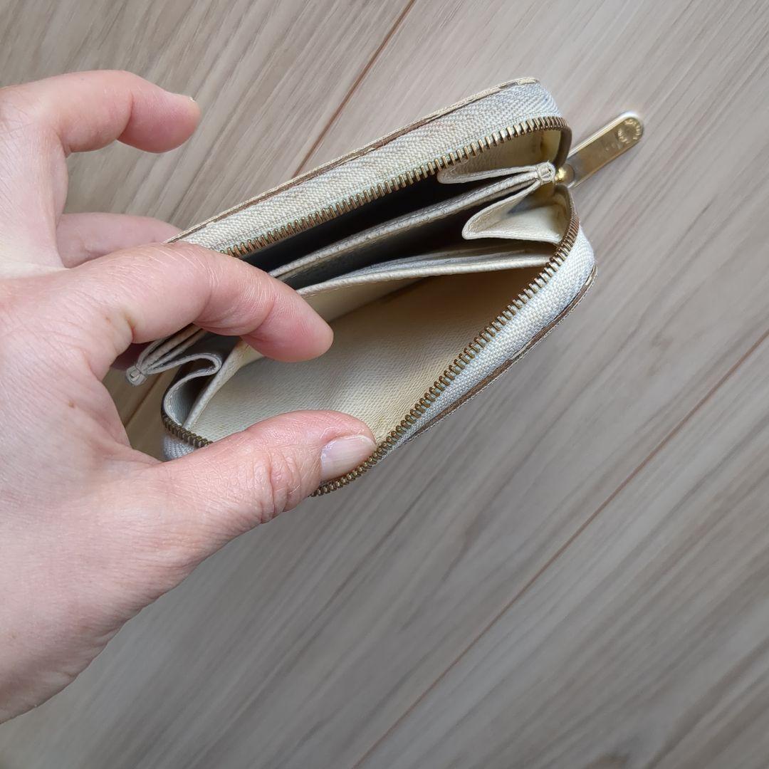 b*3様 ルイヴィトン ダミエ アズール ジッピー パース コンパクトウォ