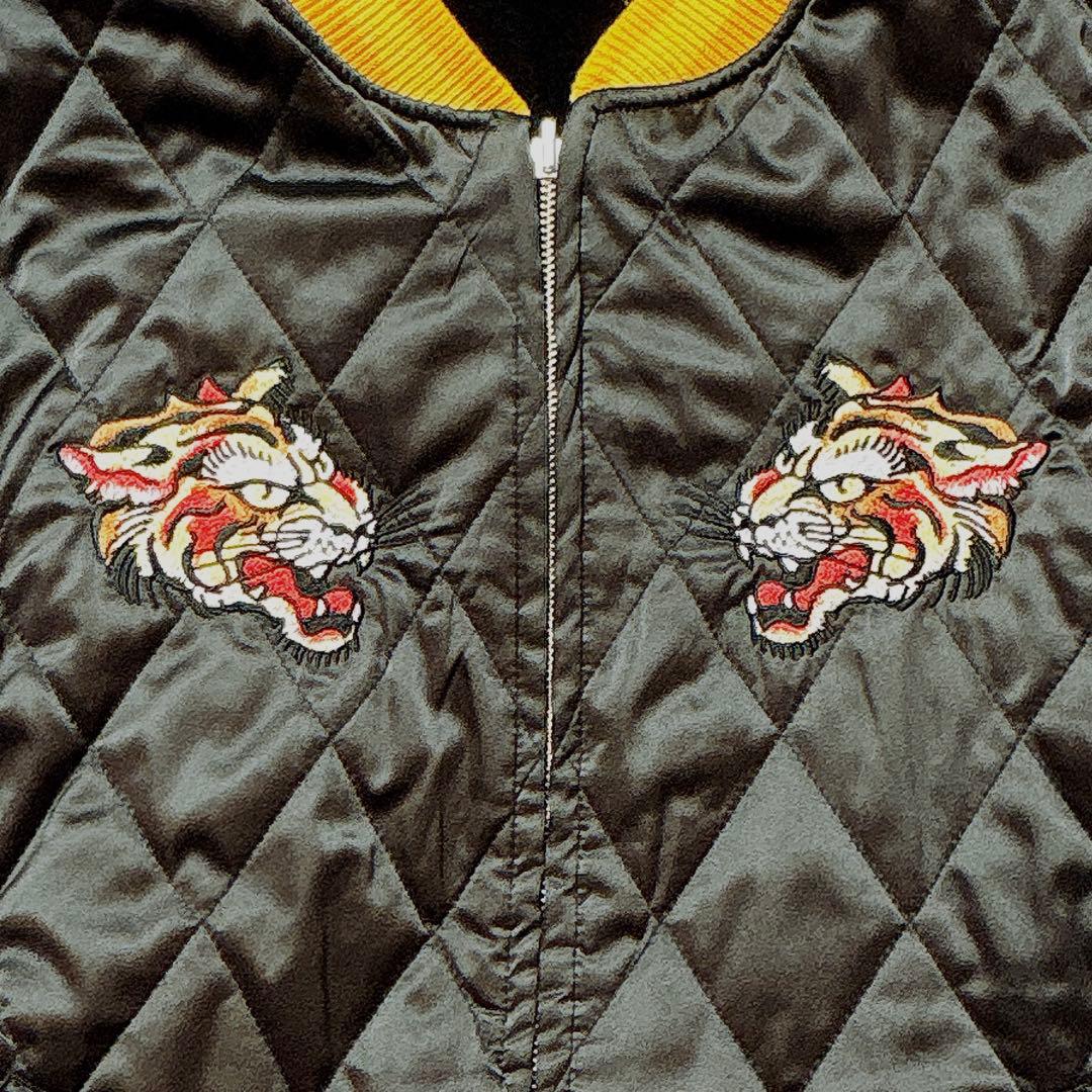 XLARGE × Ed Hardy コラボ ジャケット 刺繍 スカル ブラック